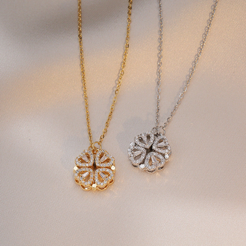 Four leaf clover necklace