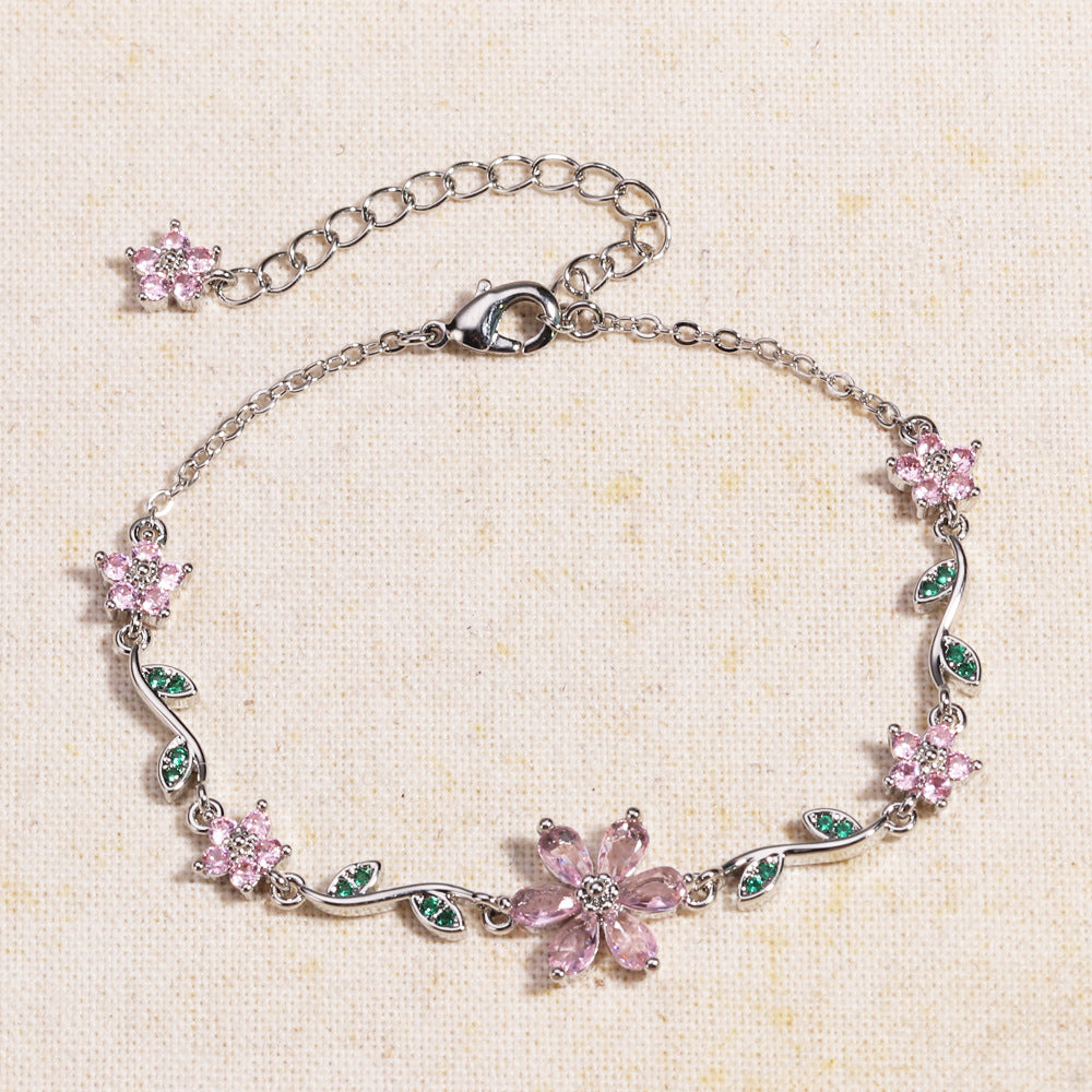Floral bracelet