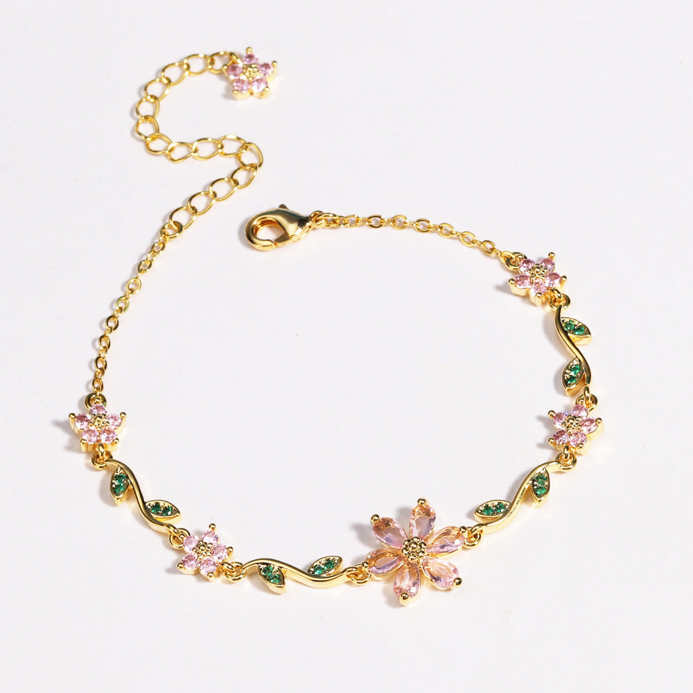 Floral bracelet