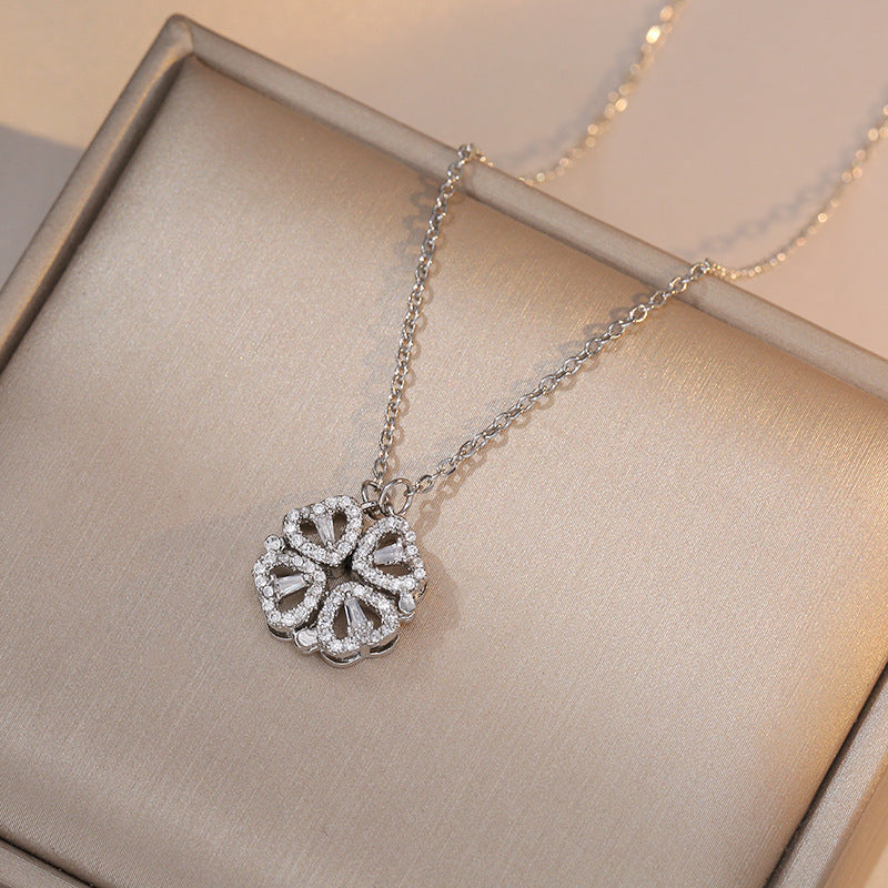 Four leaf clover necklace